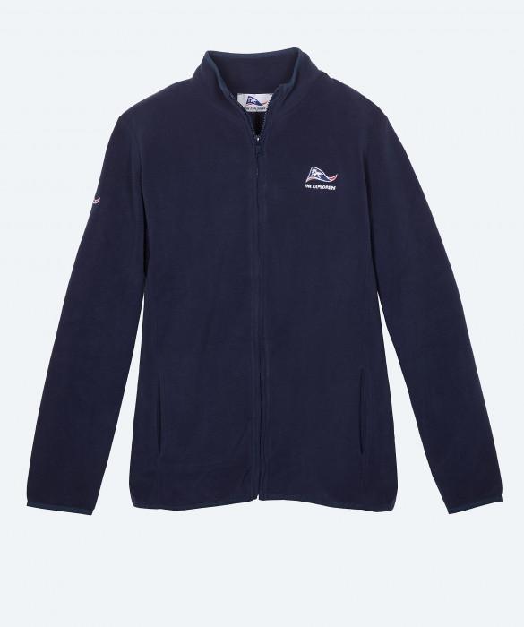 Alaska - Women's Navy Micro Polar Fleece Jacket